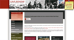 Desktop Screenshot of cavebonomi.it